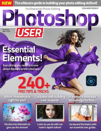 Photoshop User March 1st, 2024 Digital Back Issue Cover