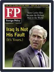 Foreign Policy (Digital) Subscription                    October 29th, 2007 Issue