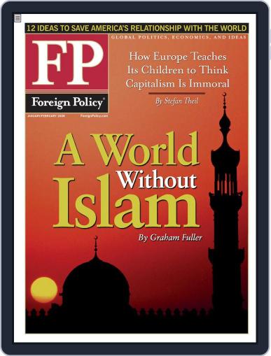 Foreign Policy December 20th, 2007 Digital Back Issue Cover