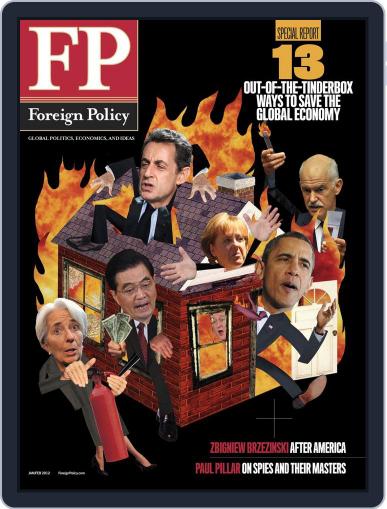 Foreign Policy January 3rd, 2012 Digital Back Issue Cover