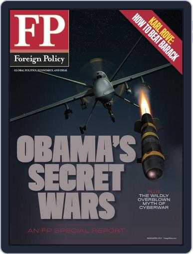 Foreign Policy March 2nd, 2012 Digital Back Issue Cover