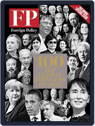Foreign Policy November 27th, 2012 Digital Back Issue Cover
