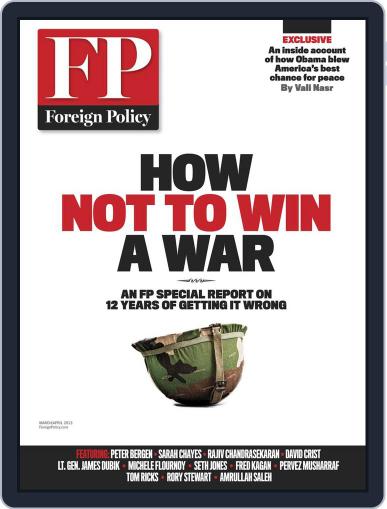 Foreign Policy March 4th, 2013 Digital Back Issue Cover