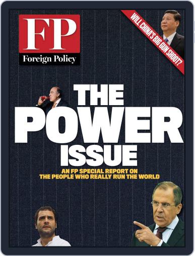 Foreign Policy April 29th, 2013 Digital Back Issue Cover