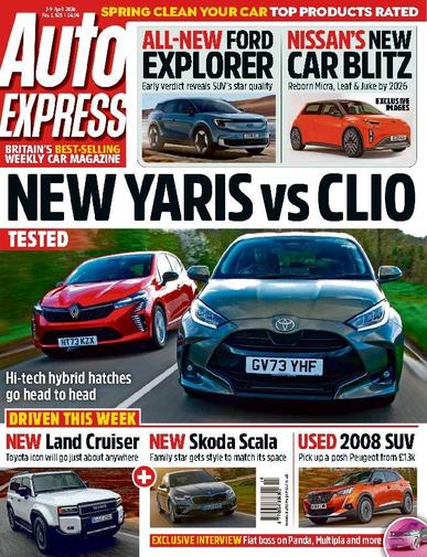 Auto Express April 3rd, 2024 Digital Back Issue Cover