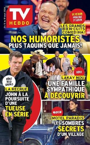 Tv Hebdo April 13th, 2024 Digital Back Issue Cover