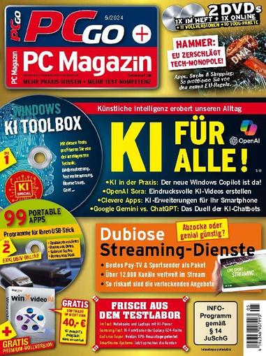 PC Magazin/PCgo May 1st, 2024 Digital Back Issue Cover