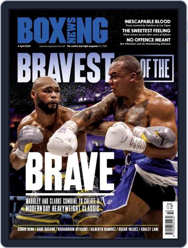 Boxing News April 4th, 2024 Digital Back Issue Cover