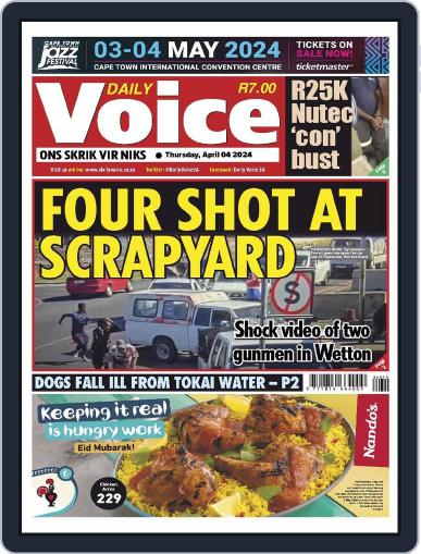 Daily Voice April 4th, 2024 Digital Back Issue Cover