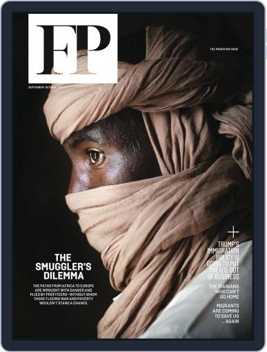 Foreign Policy September 1st, 2017 Digital Back Issue Cover