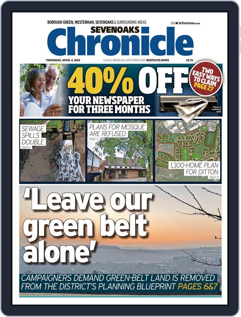 Sevenoaks Chronicle (Digital) Subscription
