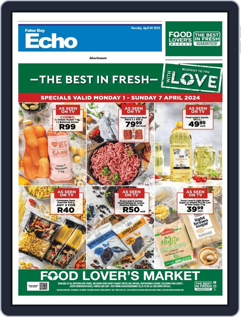 False Bay Echo (Digital) Subscription