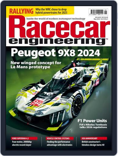 Racecar Engineering May 1st, 2024 Digital Back Issue Cover