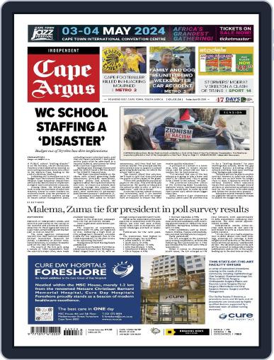 Cape Argus April 5th, 2024 Digital Back Issue Cover