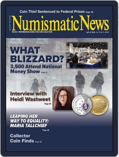 Numismatic News April 16th, 2024 Digital Back Issue Cover