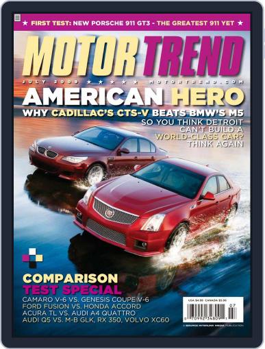 MotorTrend June 2nd, 2009 Digital Back Issue Cover