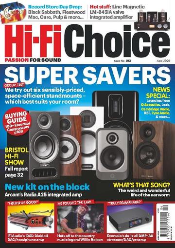 Hi-Fi Choice April 1st, 2024 Digital Back Issue Cover