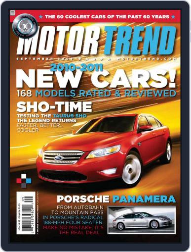 MotorTrend July 28th, 2009 Digital Back Issue Cover