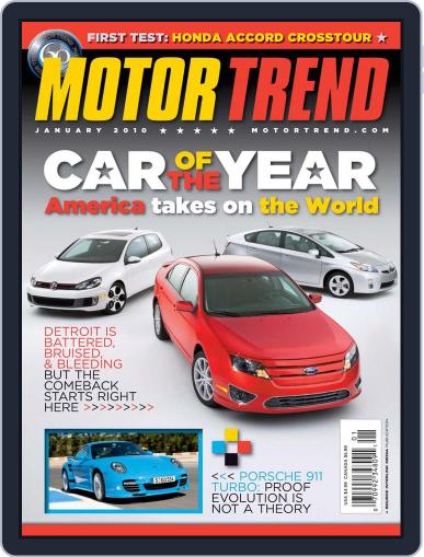 MotorTrend December 1st, 2009 Digital Back Issue Cover