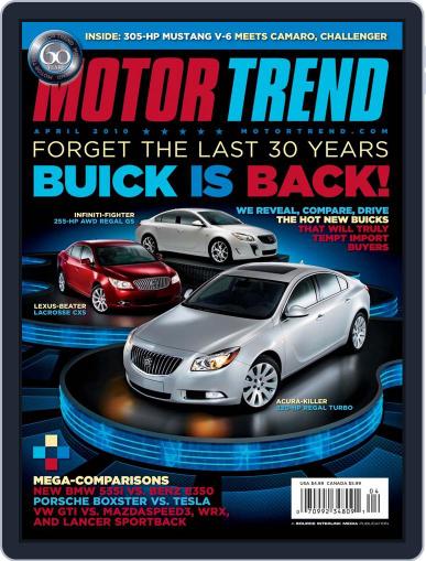 MotorTrend March 9th, 2010 Digital Back Issue Cover