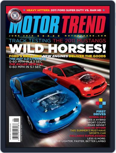 MotorTrend May 4th, 2010 Digital Back Issue Cover