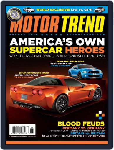 MotorTrend July 6th, 2010 Digital Back Issue Cover