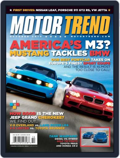 MotorTrend September 7th, 2010 Digital Back Issue Cover