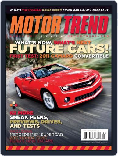 MotorTrend February 1st, 2011 Digital Back Issue Cover
