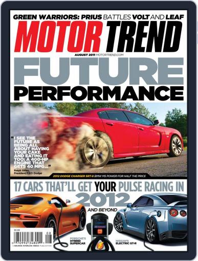 MotorTrend July 5th, 2011 Digital Back Issue Cover