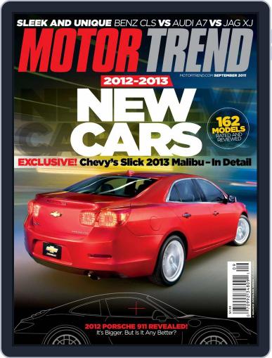 MotorTrend August 2nd, 2011 Digital Back Issue Cover