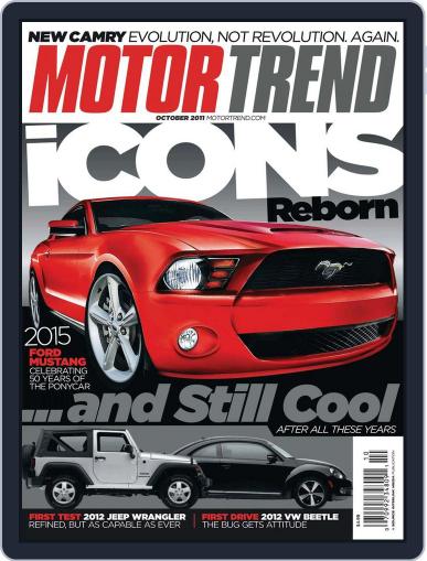 MotorTrend September 6th, 2011 Digital Back Issue Cover