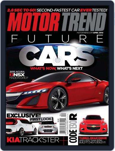 MotorTrend February 28th, 2012 Digital Back Issue Cover