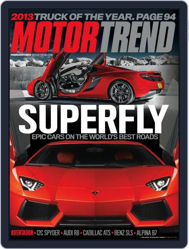 MotorTrend December 25th, 2012 Digital Back Issue Cover