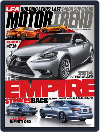 MotorTrend February 26th, 2013 Digital Back Issue Cover