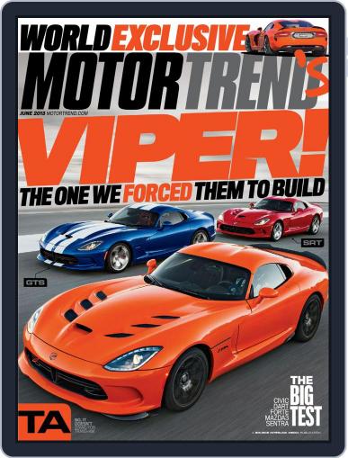 MotorTrend April 30th, 2013 Digital Back Issue Cover