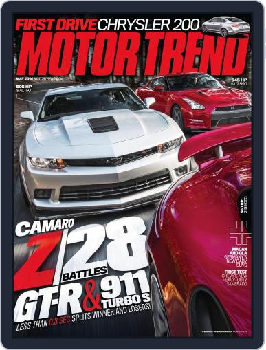 MotorTrend April 4th, 2014 Digital Back Issue Cover