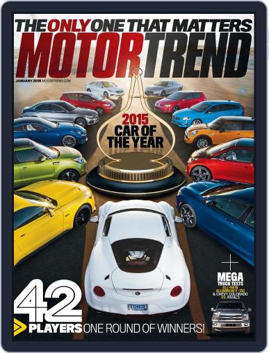 MotorTrend November 28th, 2014 Digital Back Issue Cover