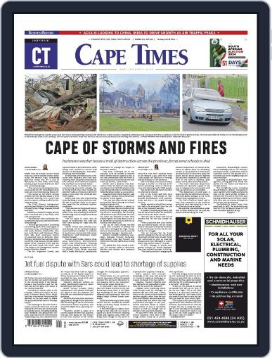 Cape Times April 8th, 2024 Digital Back Issue Cover