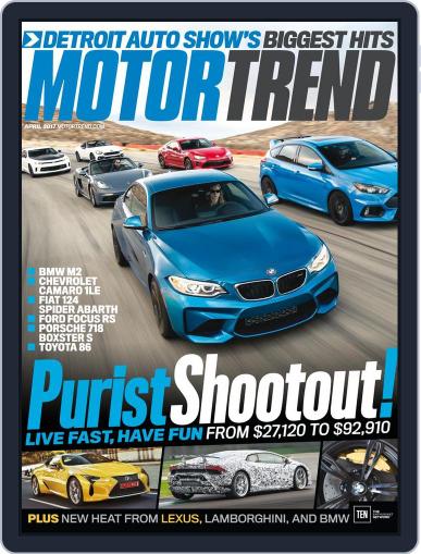 MotorTrend April 1st, 2017 Digital Back Issue Cover