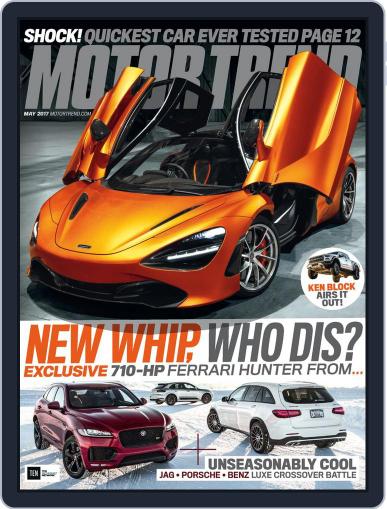 MotorTrend May 1st, 2017 Digital Back Issue Cover