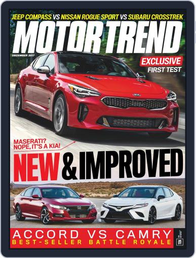 MotorTrend December 1st, 2017 Digital Back Issue Cover