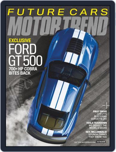 MotorTrend July 1st, 2018 Digital Back Issue Cover