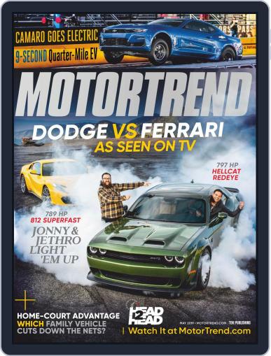 MotorTrend May 1st, 2019 Digital Back Issue Cover