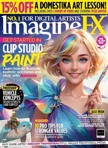 ImagineFX April 9th, 2024 Digital Back Issue Cover