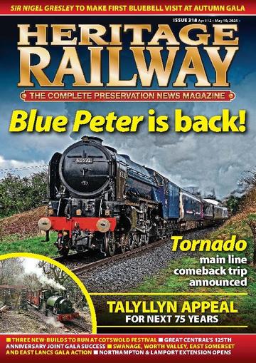 Heritage Railway April 12th, 2024 Digital Back Issue Cover