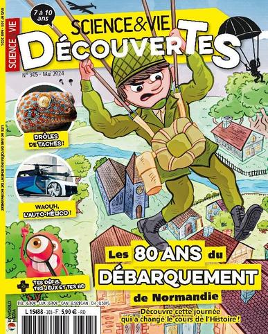 Science & Vie Découvertes April 10th, 2024 Digital Back Issue Cover