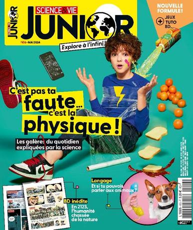 Science & Vie Junior April 10th, 2024 Digital Back Issue Cover