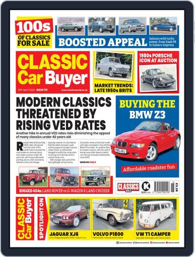 Classic Car Buyer April 10th, 2024 Digital Back Issue Cover