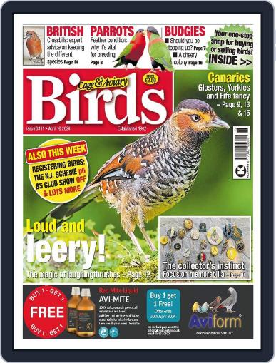 Cage & Aviary Birds April 10th, 2024 Digital Back Issue Cover