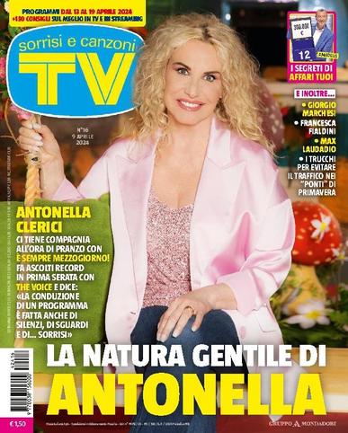 TV Sorrisi e Canzoni April 9th, 2024 Digital Back Issue Cover